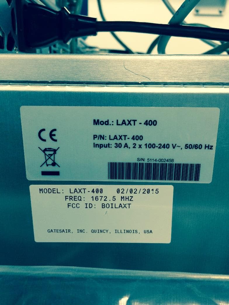 Maxiva LAXT Digital Television Transmitter - FCC ID BOILAXT - GatesAir, Inc.
