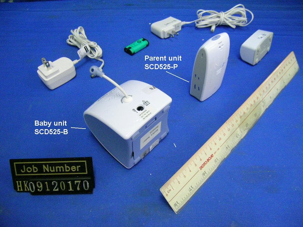 1.9GHz BABY MONITOR - PARENT UNIT - FCC ID BOUSCD525H - Philips Consumer Lifestyle (3)