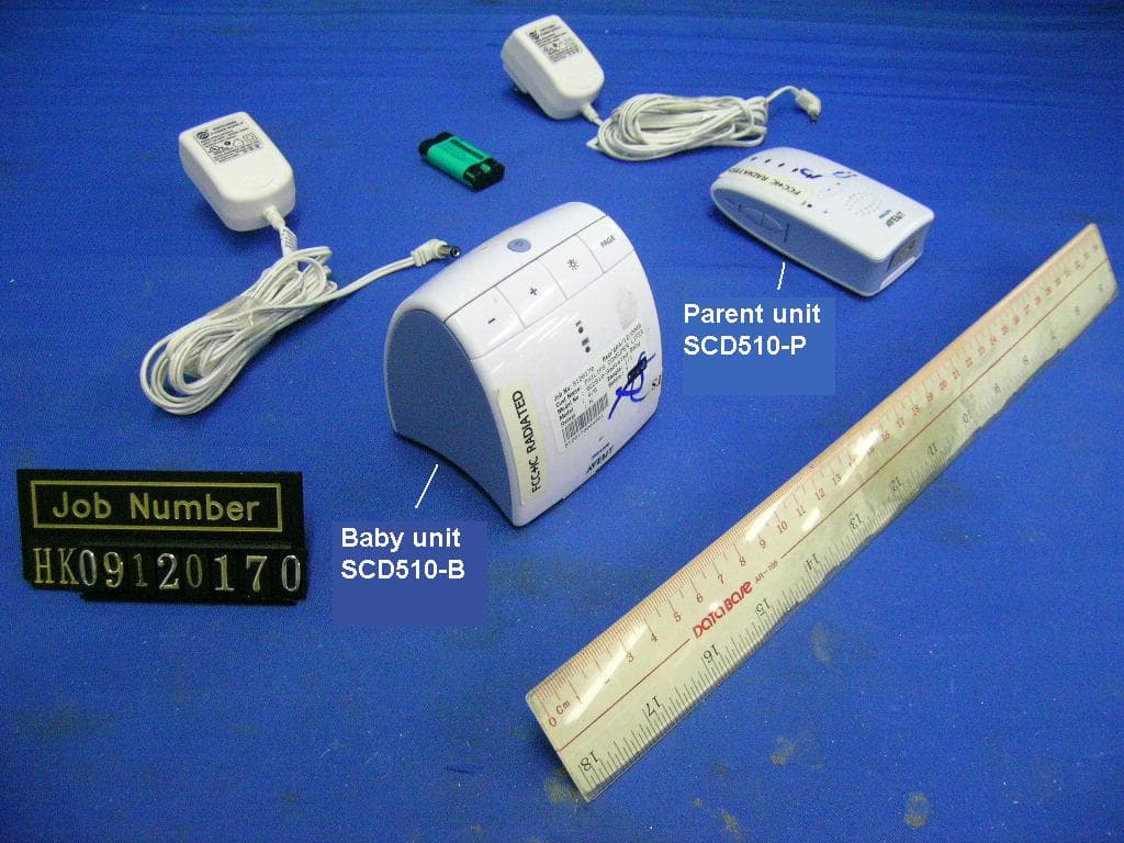 1.9GHz BABY MONITOR - PARENT UNIT - FCC ID BOUSCD525H - Philips Consumer Lifestyle (2)
