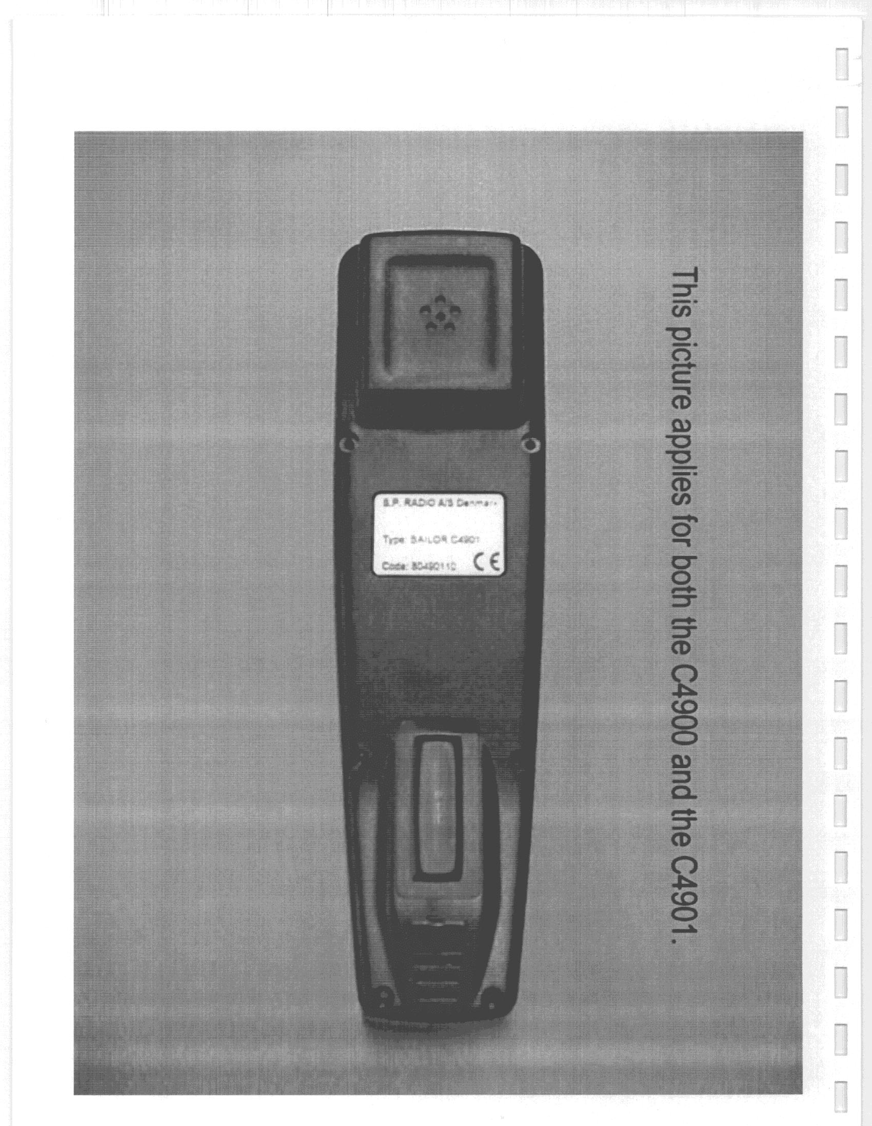 TNB - Licensed Non-Broadcast Station Transmitter - FCC ID BQRRT4800 - S P Radio A/S (2)