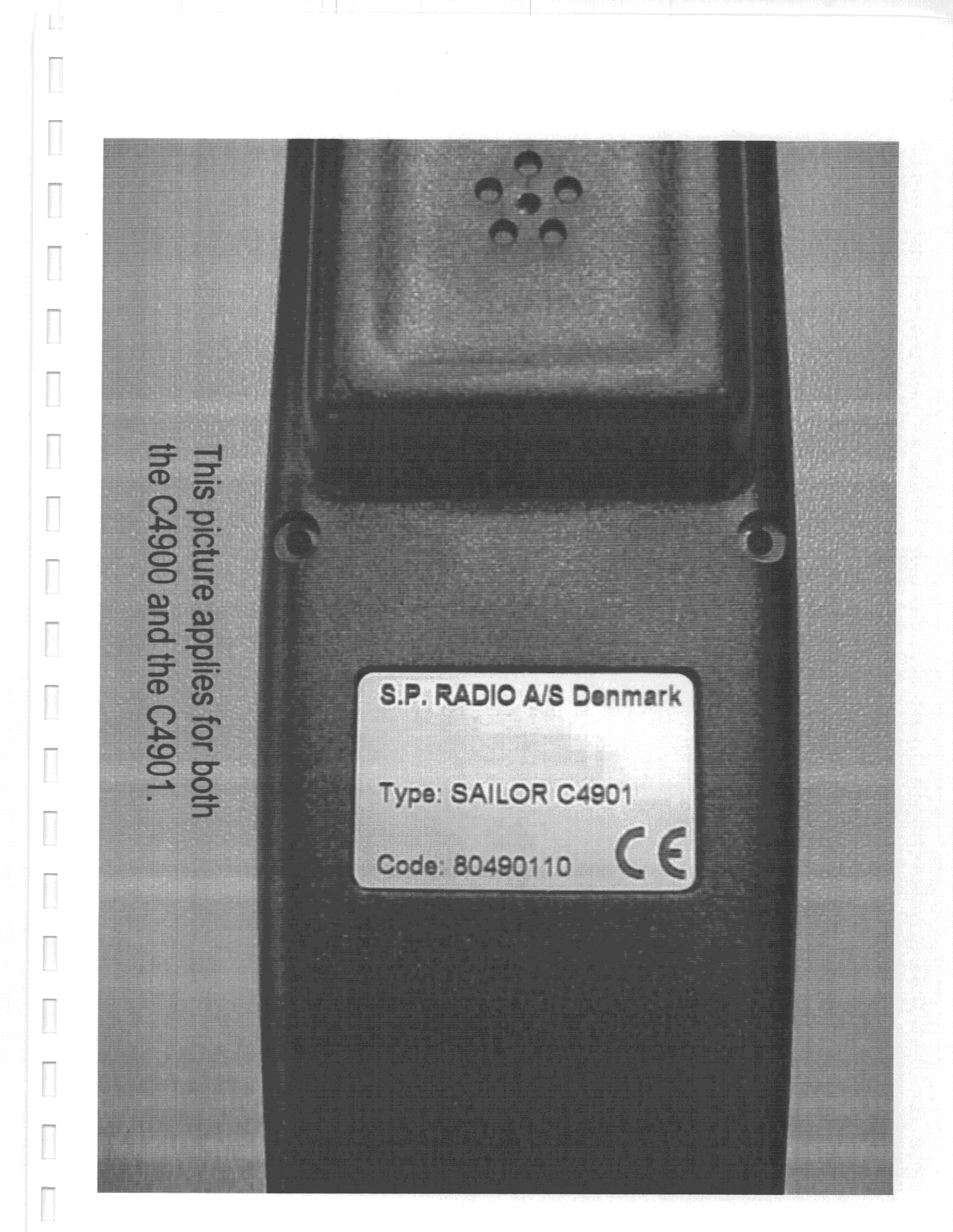 TNB - Licensed Non-Broadcast Station Transmitter - FCC ID BQRRT4801 - S P Radio A/S (3)