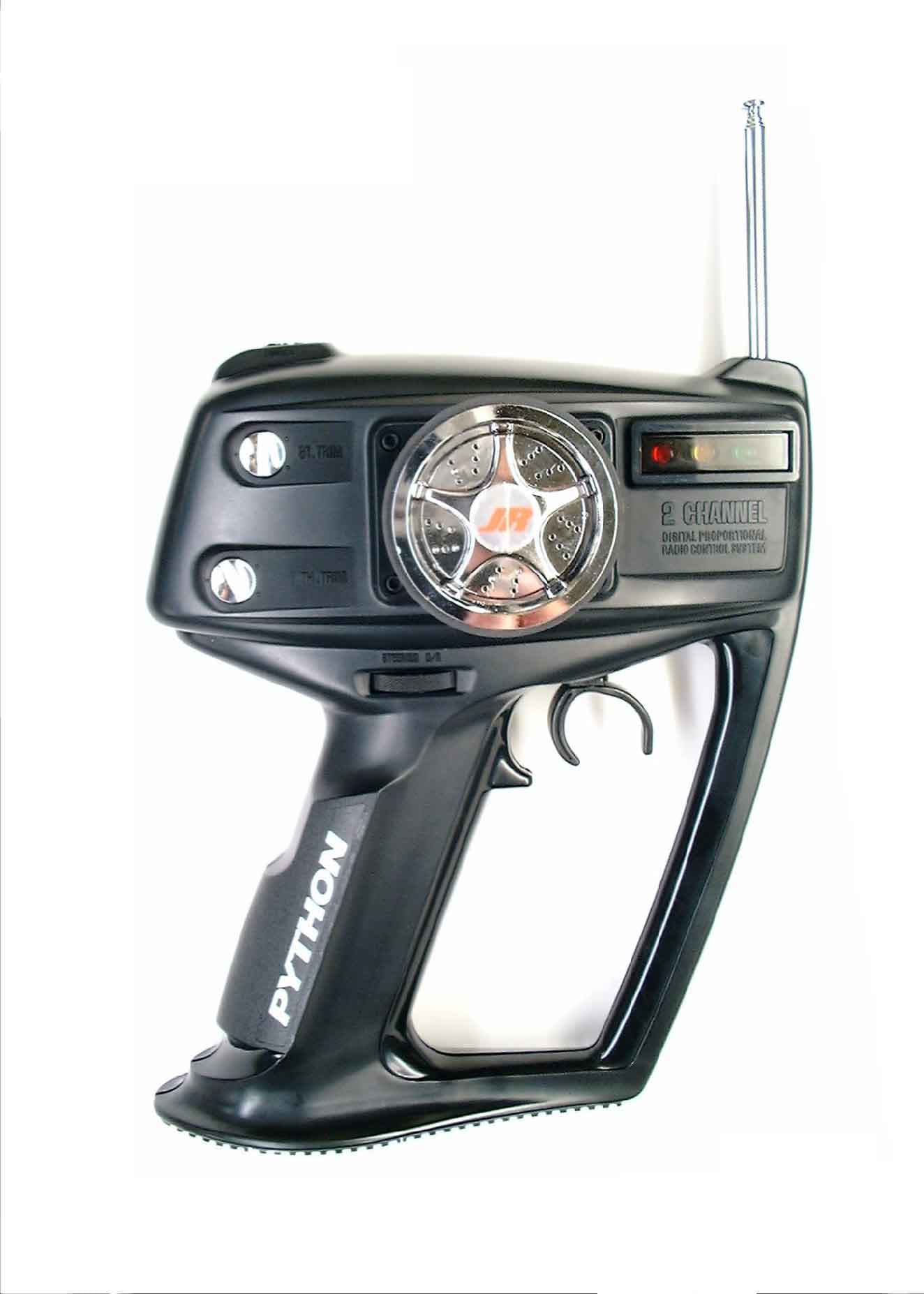 JR Python Pistol Grip AM Radio System - FCC ID BRWPYTHON - Horizon Hobby, LLC