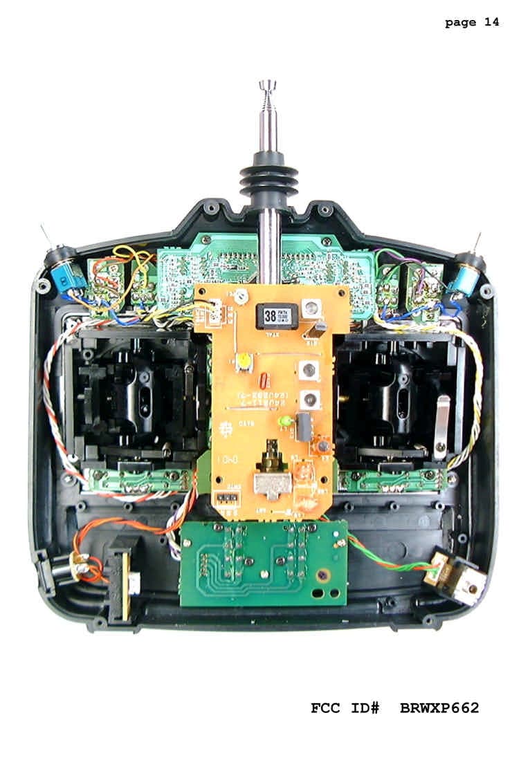 JR XP662 6 Channel FM Radio System - FCC ID BRWXP662 - Horizon Hobby, LLC (2)