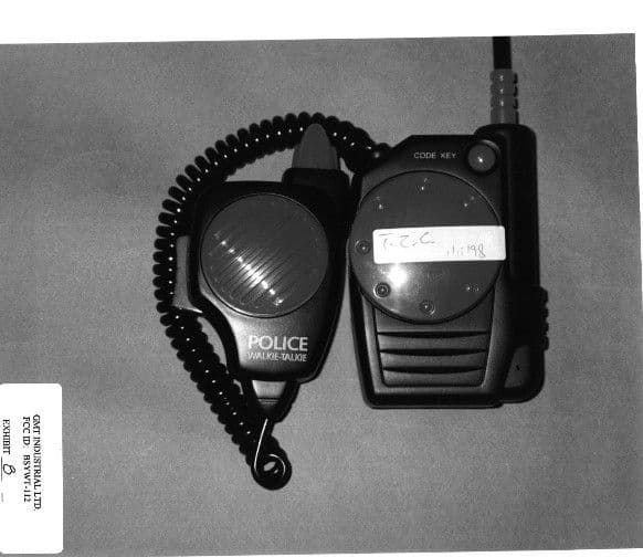 49 MHZ WALKIE TALKIE - RX - FCC ID BSYWT-112 - GMT Industrial Ltd
