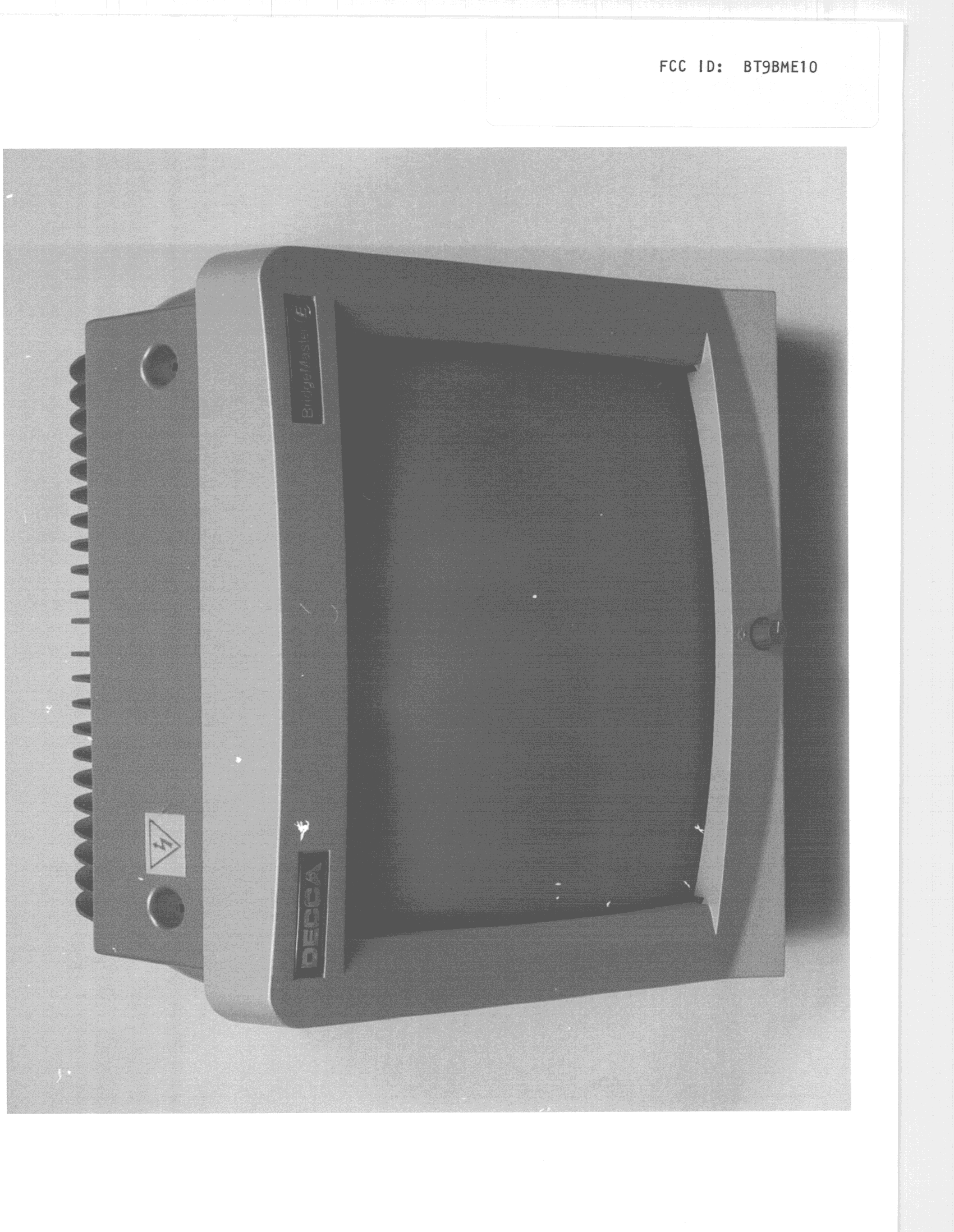 MRD - Marine Radar - FCC ID BT9BME10 - NORTHRUP GRUMMAN CORPORATION - SPERRY MARINE (2)
