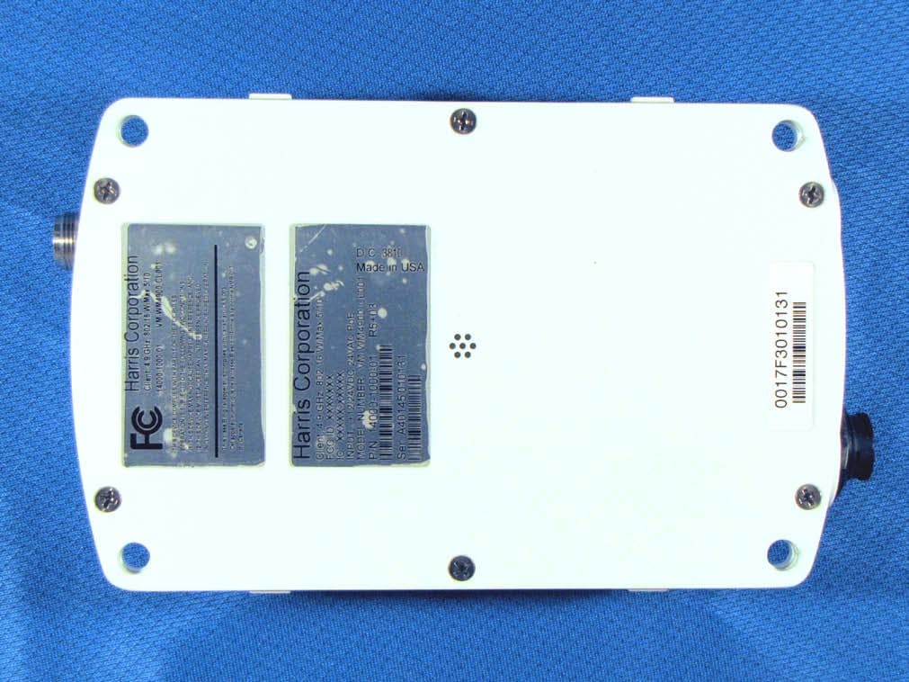 Client 4.9 GHz 802.16 VBB 5/10 - FCC ID BV8WM4900CL - Harris Corporation