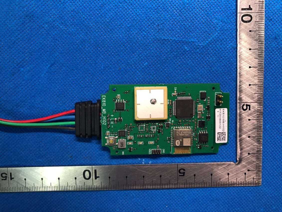 GPS Tracker - FCC ID BXTHKM1MU - Kaga Electronics Co.,Ltd