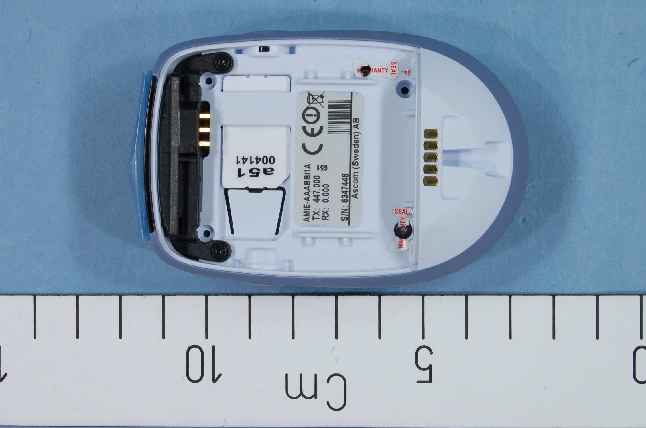 Part 90 Private land mobile radio services - FCC ID BXZAMIE - Ascom (Sweden) AB (1)