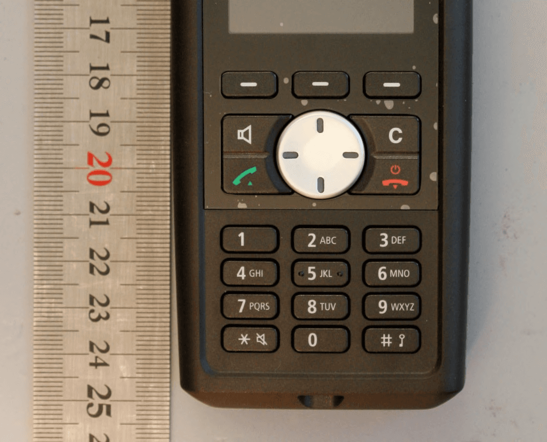 DECT Handset with Bluetooth - FCC ID BXZDH10 - Ascom (Sweden) AB (4)
