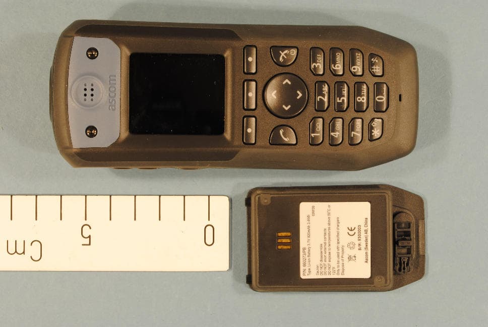 Bluetooth Module in DECT Handset - FCC ID BXZDH5BL - Ascom (Sweden) AB