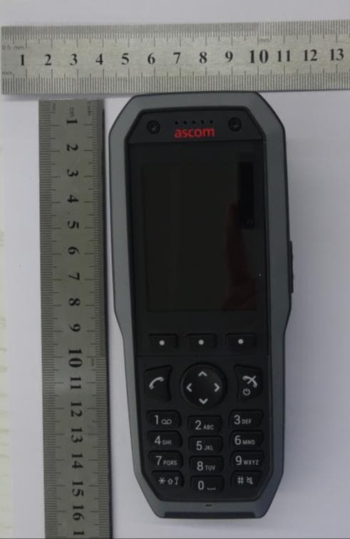 DECT Handset with Bluetooth and BLE - FCC ID BXZDH8 - Ascom (Sweden) AB (3)