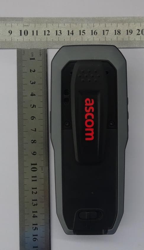 DECT Handset with Bluetooth and BLE - FCC ID BXZDH8 - Ascom (Sweden) AB