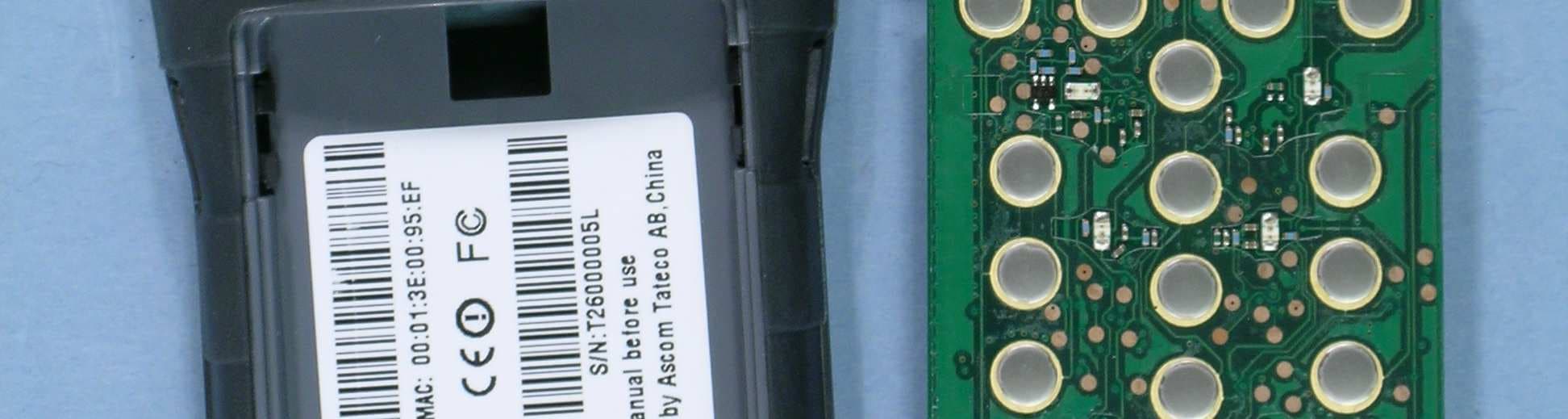 802.11b/g WLAN Cordless Phone - FCC ID BXZKATY - Ascom (Sweden) AB (5)