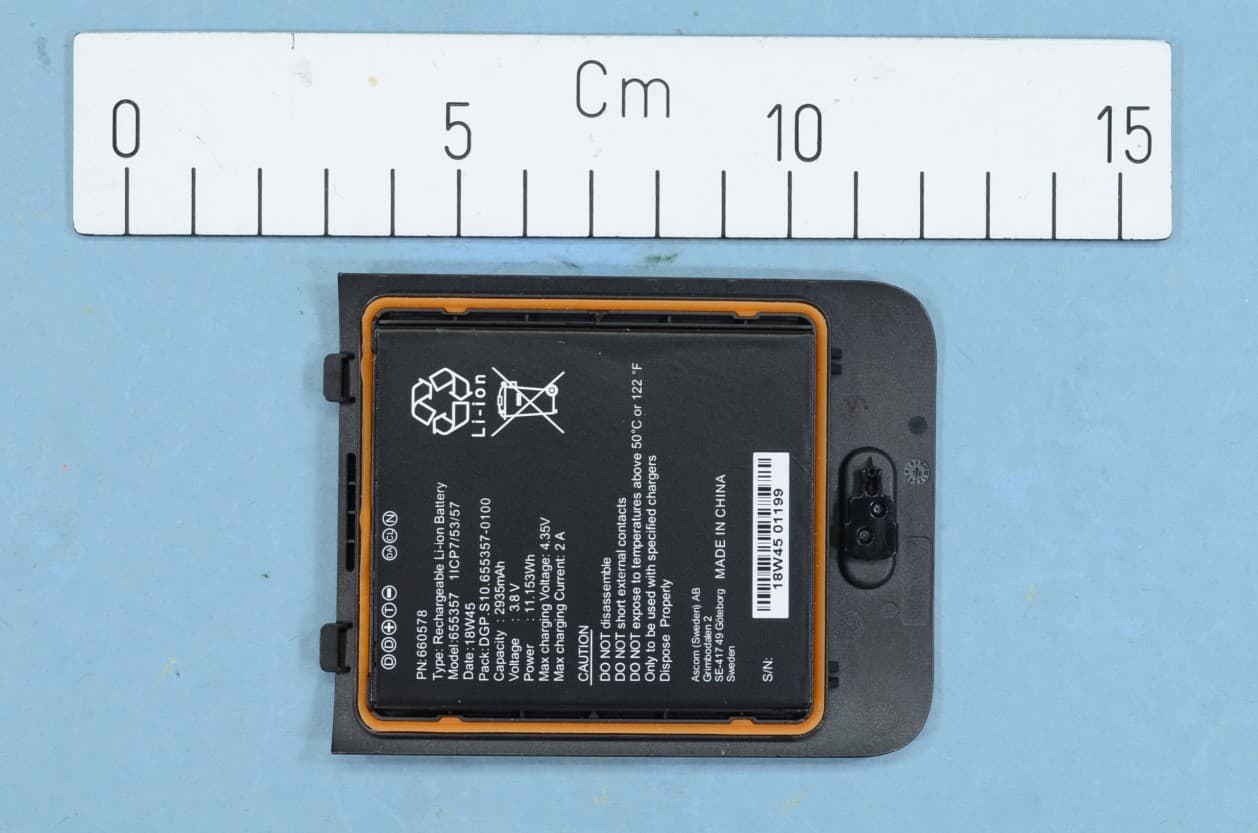 DECT + WiFi Smartphone - FCC ID BXZSH2D - Ascom (Sweden) AB