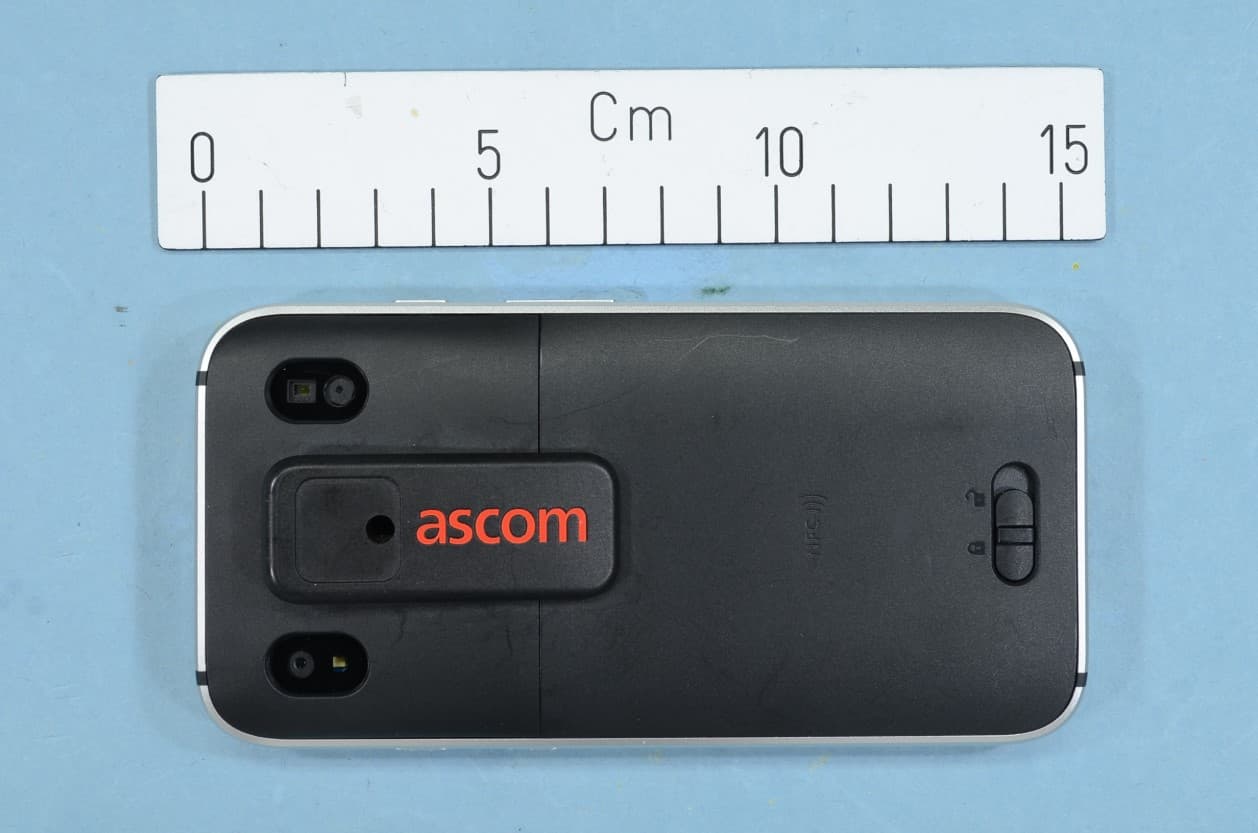 DECT + WiFi Smartphone - FCC ID BXZSH2D - Ascom (Sweden) AB (2)
