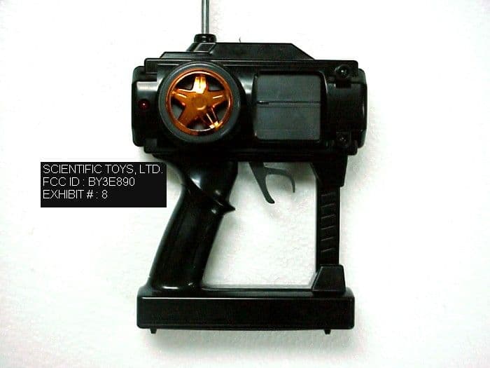 Low Power Transmitter - FCC ID BY3E890 - Scientific Toys Ltd