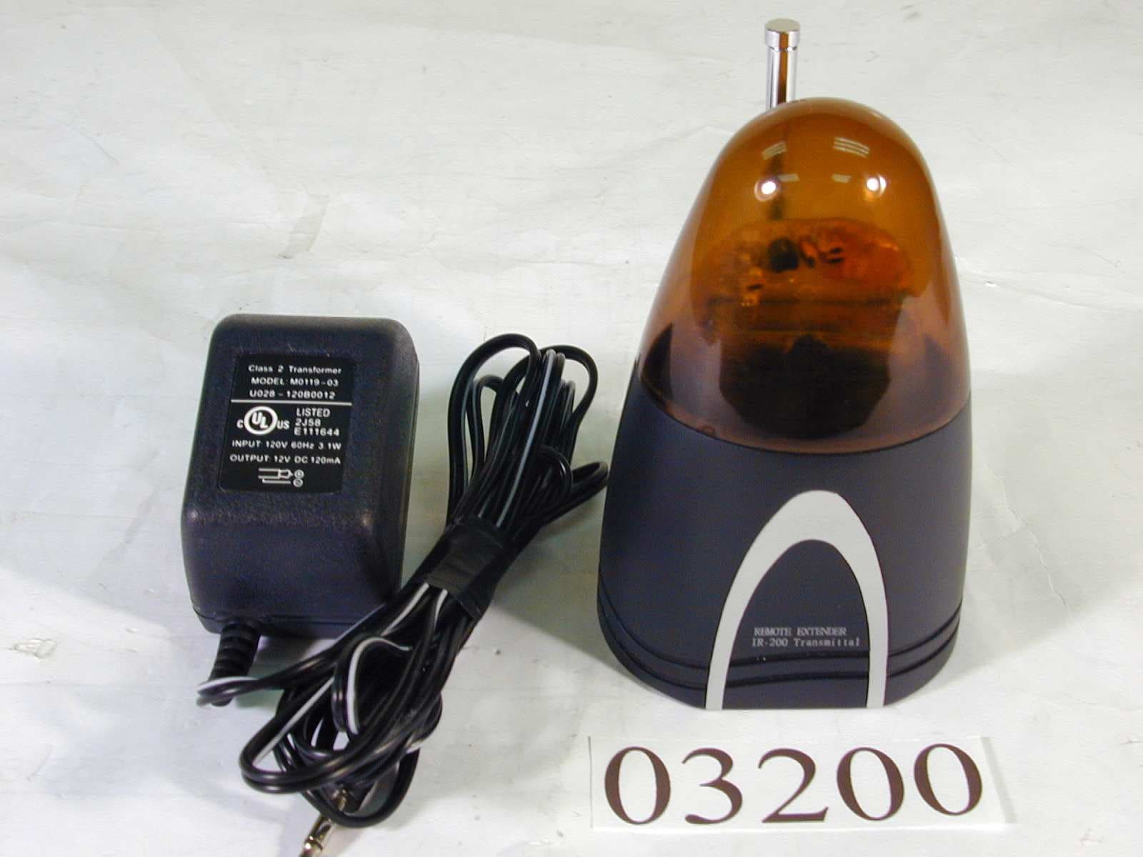 Remote Control Extender - FCC ID BY4IR100T - Trans Electric Co., Ltd.