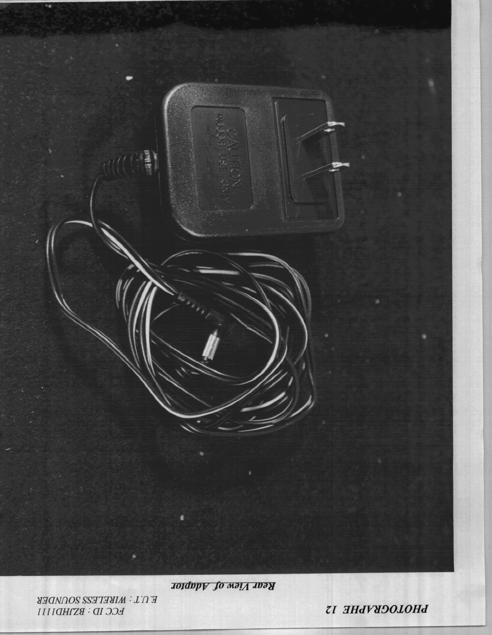 CYY - Communications Receiver used w/Pt 15 Transmitter - FCC ID BZJHD1111 - Zonas Technology Inc. (2)