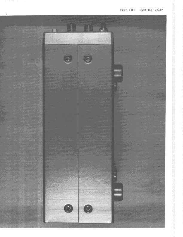 CXX - Communications Rcvr for use w/ licensed Tx and CBs - FCC ID C2R-DX-2537 - Ranger Electronic Communications Inc (4)
