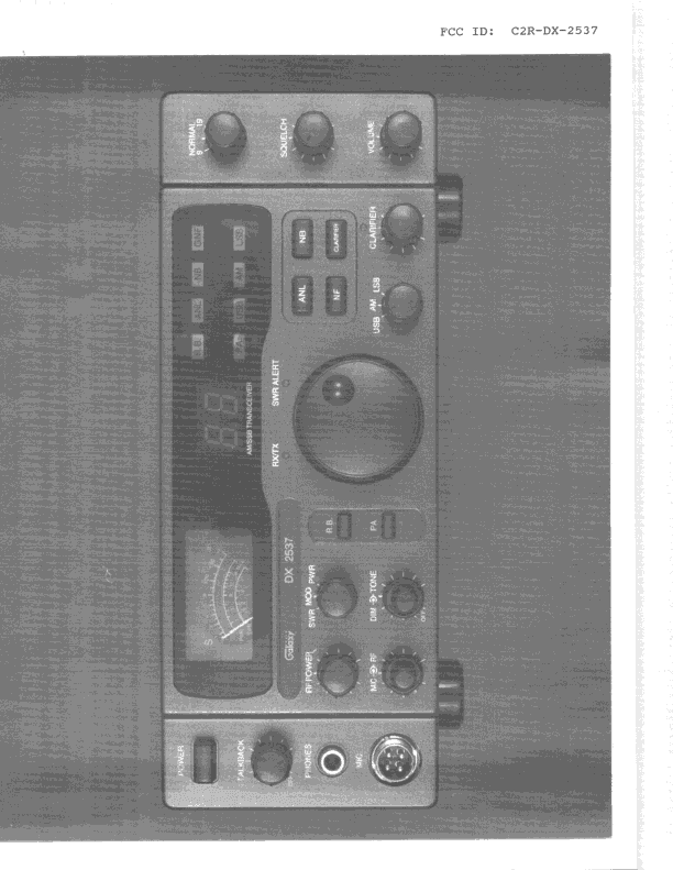 CXX - Communications Rcvr for use w/ licensed Tx and CBs - FCC ID C2R-DX-2537 - Ranger Electronic Communications Inc (2)