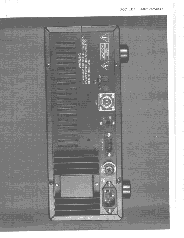 CXX - Communications Rcvr for use w/ licensed Tx and CBs - FCC ID C2R-DX-2537 - Ranger Electronic Communications Inc (3)