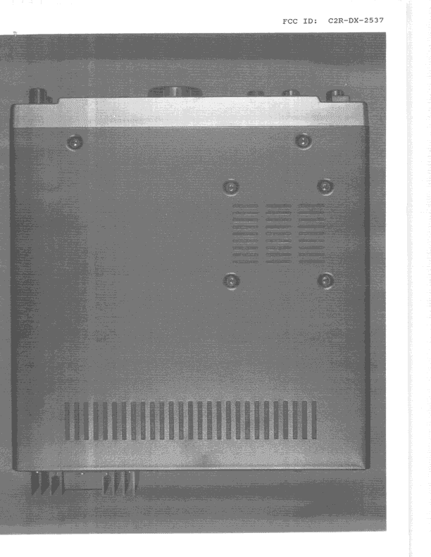 CXX - Communications Rcvr for use w/ licensed Tx and CBs - FCC ID C2R-DX-2537 - Ranger Electronic Communications Inc (5)