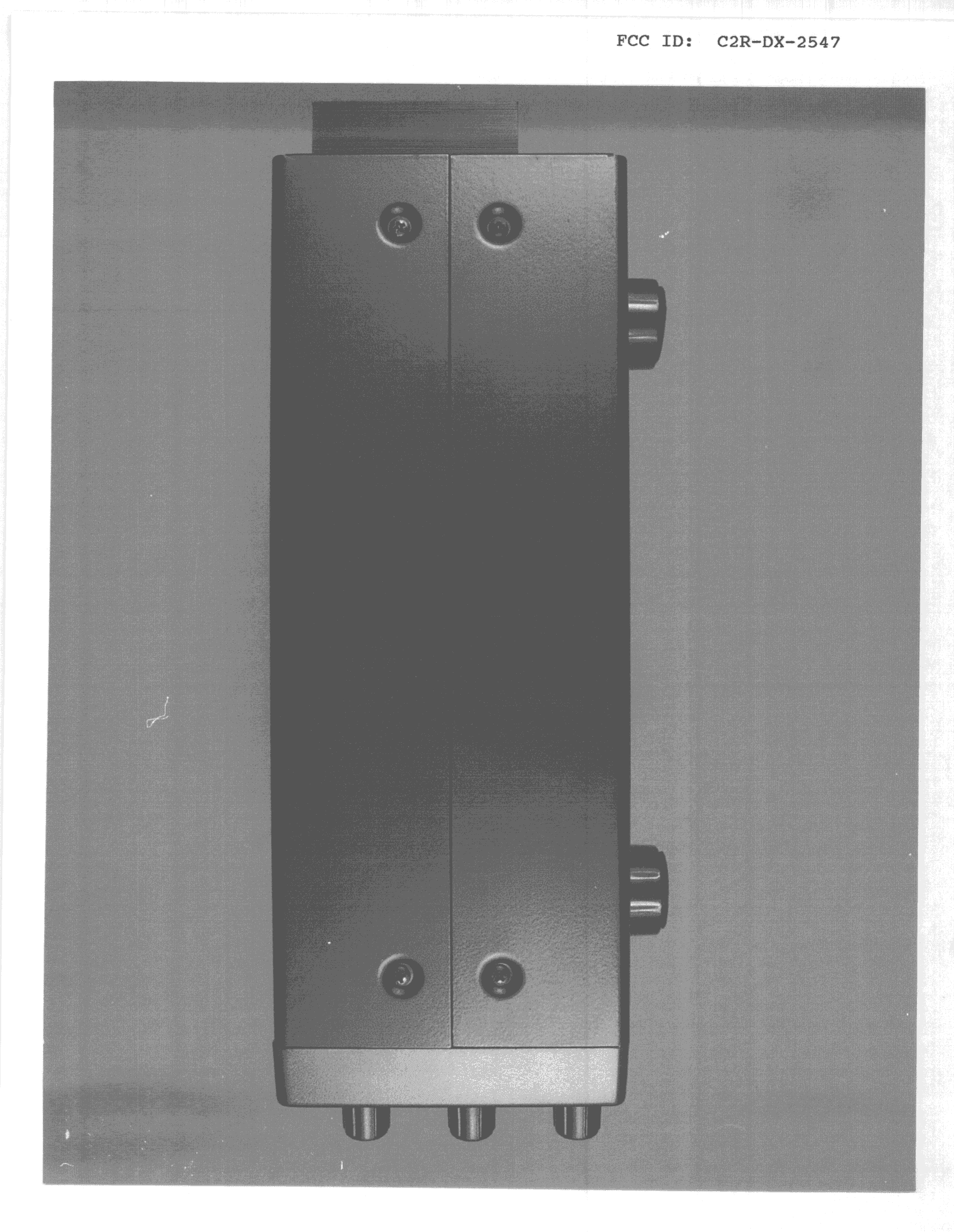 CB Transceiver - FCC ID C2R-DX-2547 - Ranger Electronic Communications Inc (4)