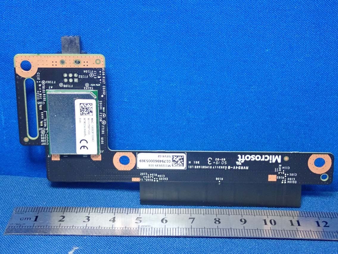 802.11a/b/g/n/ac 2T2R dual-band wireless LAN radio - FCC ID C3K1888 - Microsoft Corporation (4)