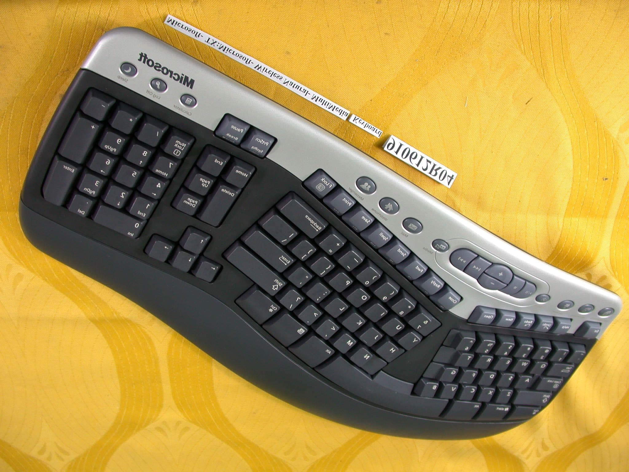 Wireless Keyboard - FCC ID C3KKB10 - Microsoft Corporation