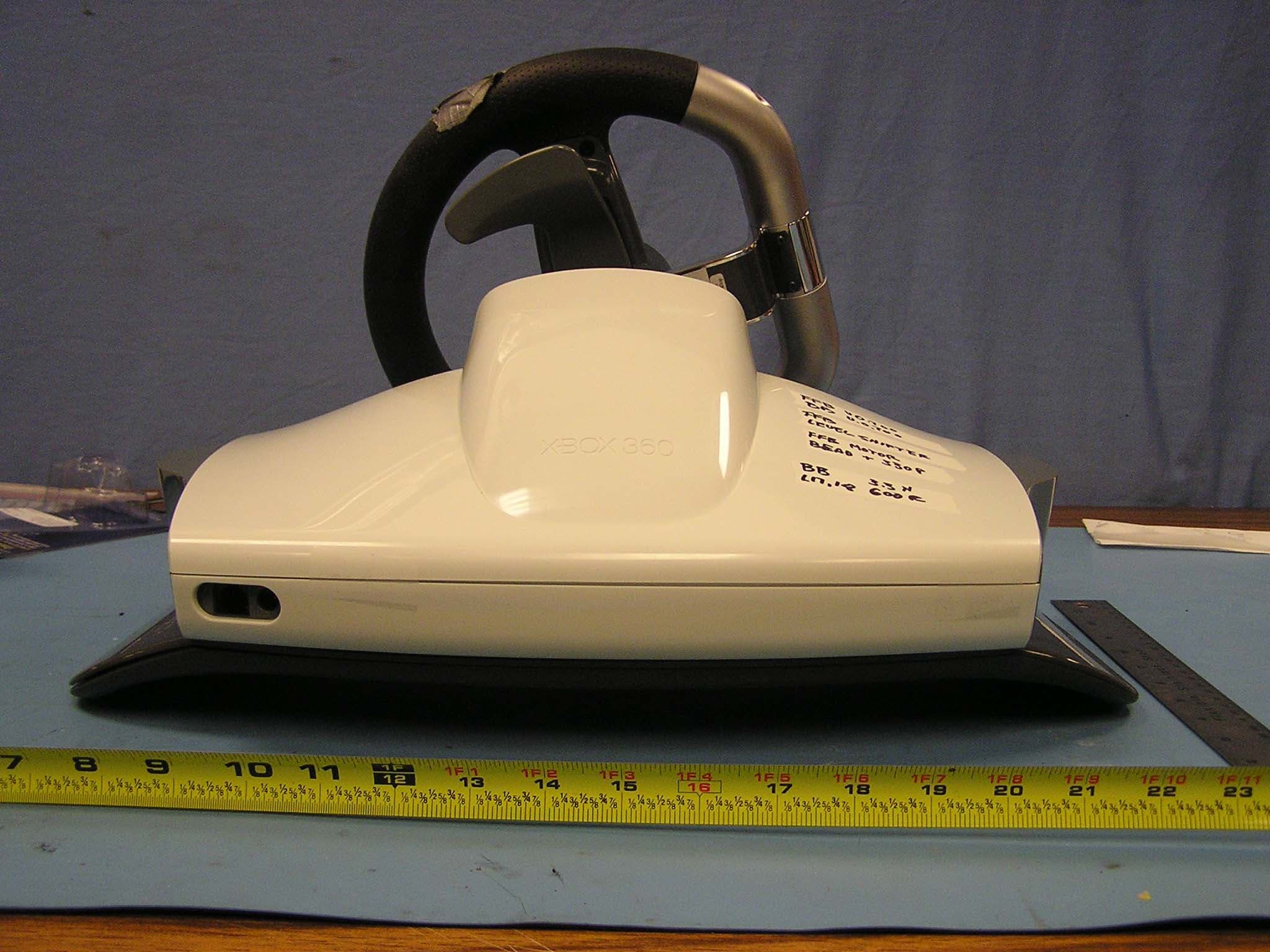 Xbox 360 Wireless Racing Wheel with Force Feedback - FCC ID C3KWRW01 - Microsoft Corporation (3)