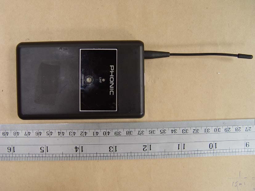 Wireless Transmitter - FCC ID C5CBT200 - Phonic Corporation (3)
