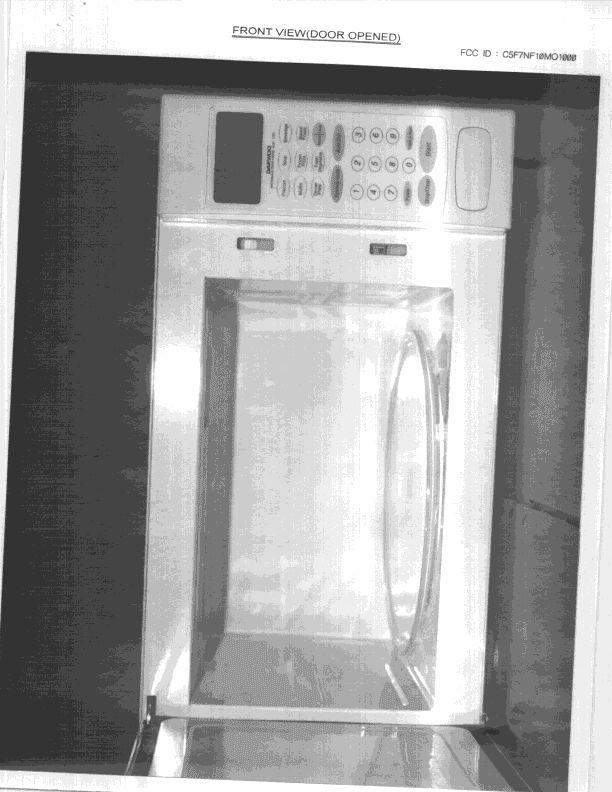 Microwave Oven - FCC ID C5F7NF10MO1000 - WINIA Electronics Co., Ltd. (2)