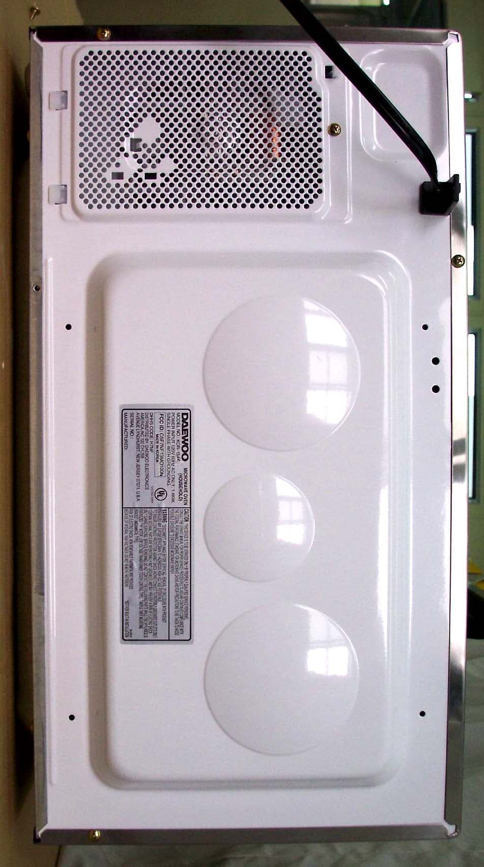 MICROWAVE OVEN - FCC ID C5F7NF13MO100N - WINIA Electronics Co., Ltd. (1)