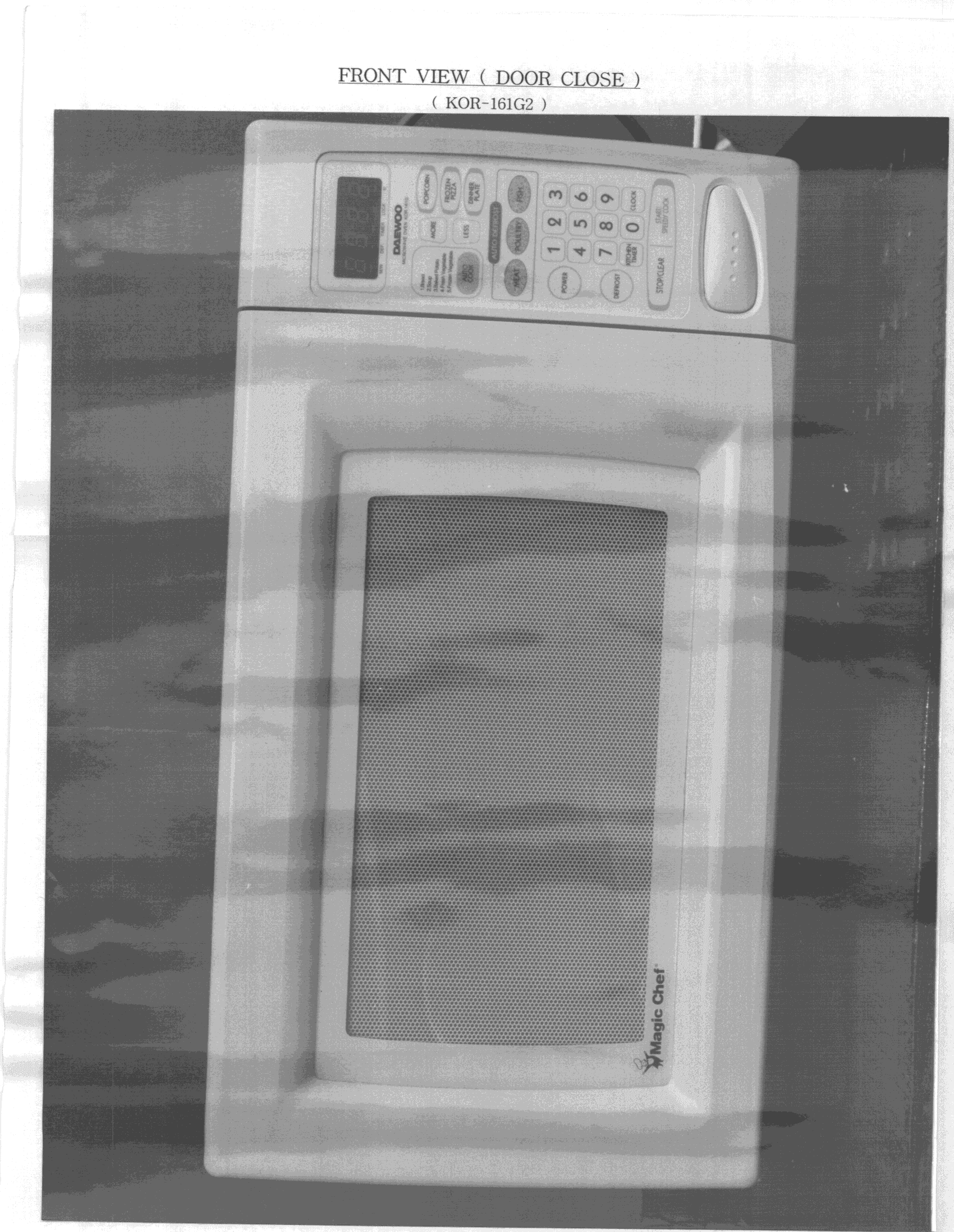Microwave Oven - FCC ID C5F7NF16MO1100 - WINIA Electronics Co., Ltd. (1)