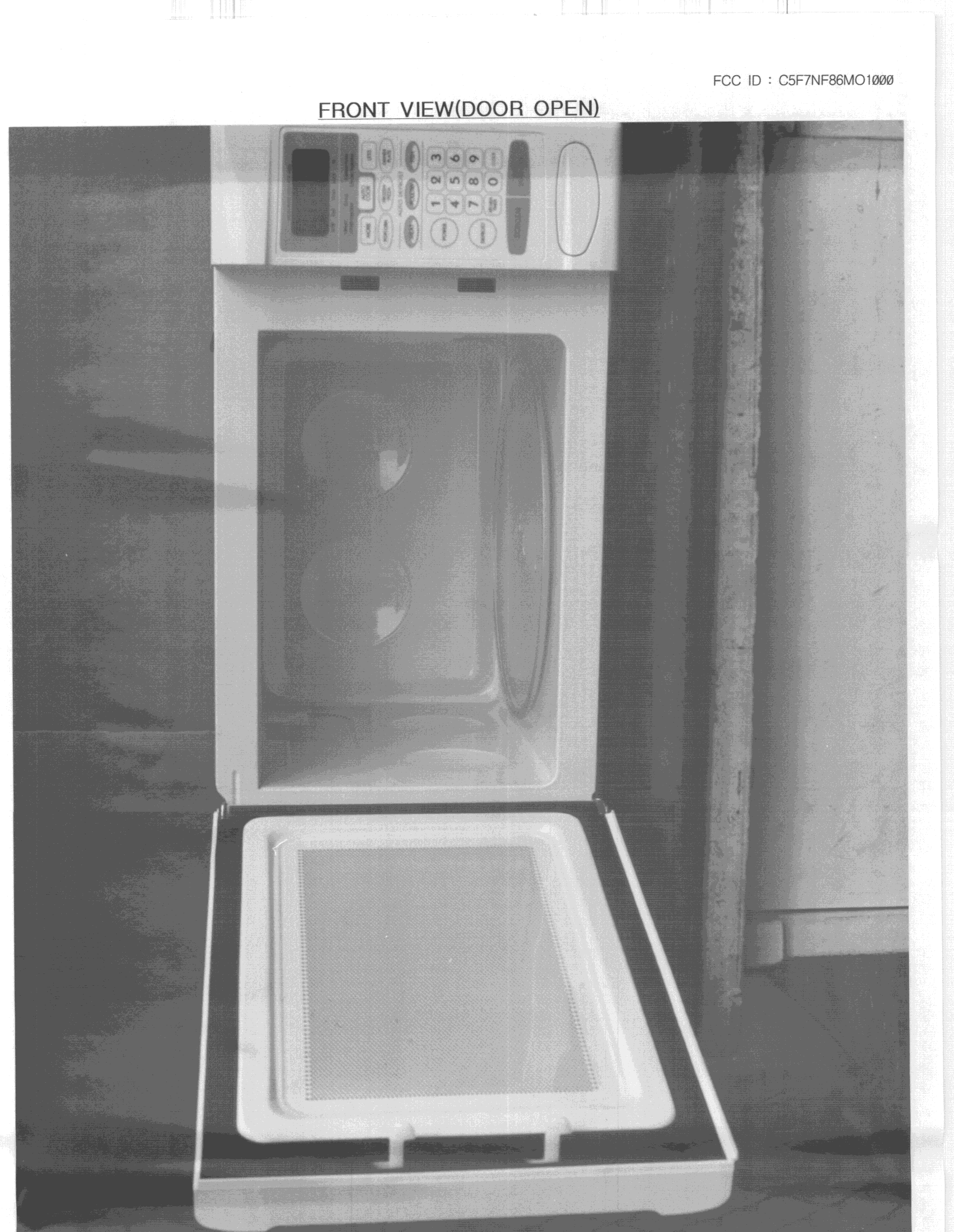 Microwave Oven (2M218 or 2M254 Magnetron) - FCC ID C5F7NF86MO1000 - WINIA Electronics Co., Ltd. (3)
