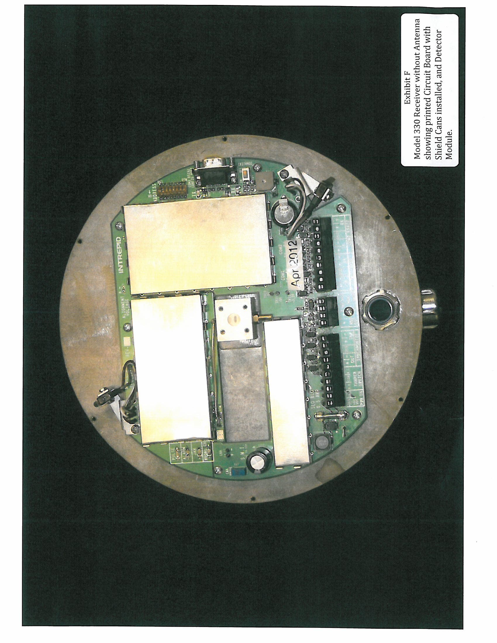 Digital Microwave Field Disturbance Sensor - FCC ID CA6330 - Southwest Microwave Inc (3)
