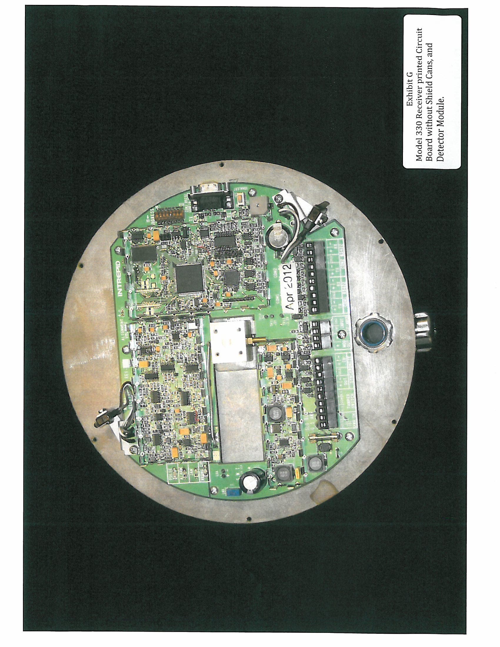 Digital Microwave Field Disturbance Sensor - FCC ID CA6330 - Southwest Microwave Inc