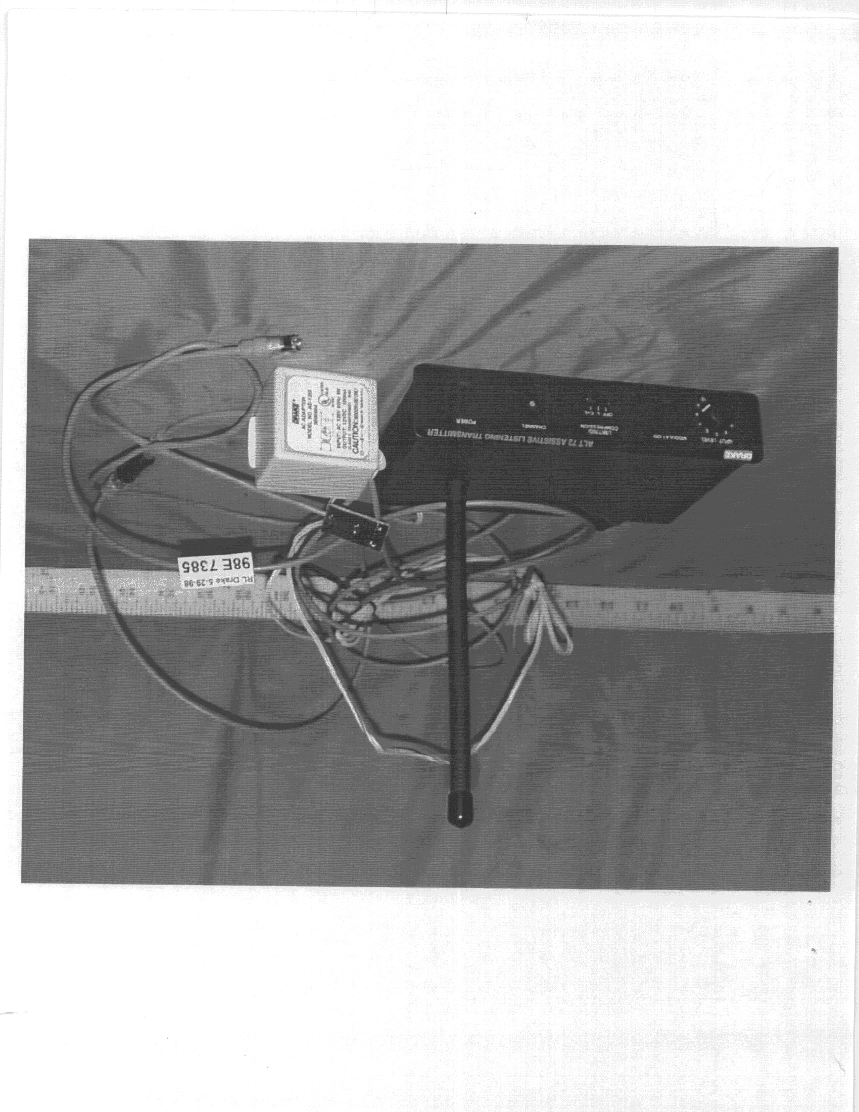 GAT - Part 15 Auditory Assistance Device (Transmitter) - FCC ID CAR1002429 - R L Drake Company (3)