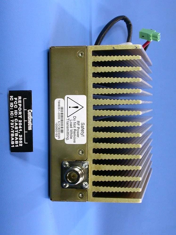 Base Station Transceiver - FCC ID CASTBA8B1 - Tait International Limited (2)