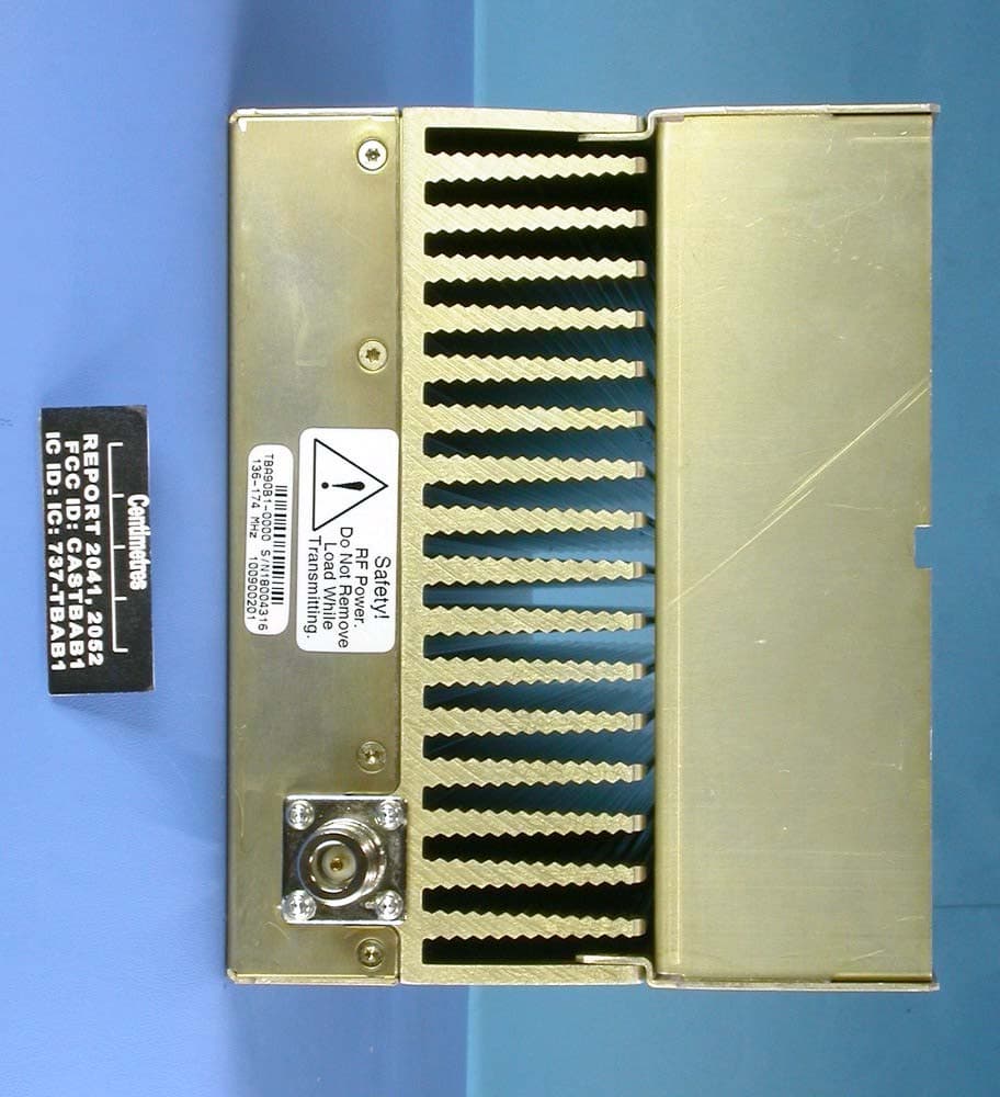 Base Station Transceiver - FCC ID CASTBA9B1 - Tait International Limited