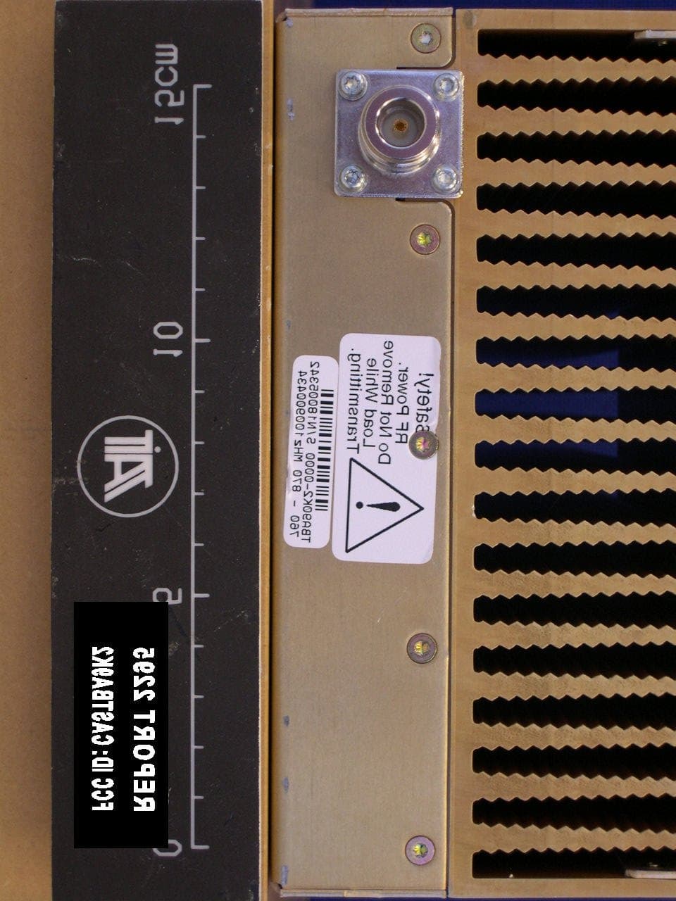 Base Station Transceiver - FCC ID CASTBA9K2 - Tait International Limited (2)