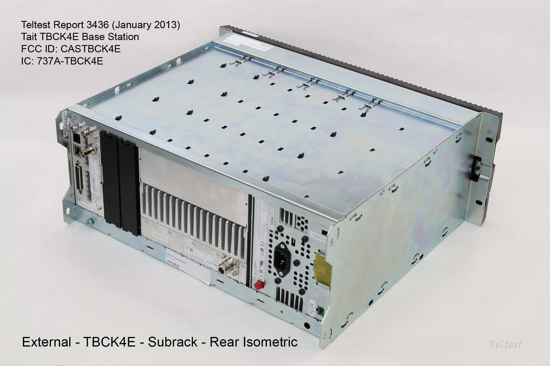 Basestation Transceiver - FCC ID CASTBCK4E - Tait International Limited (4)