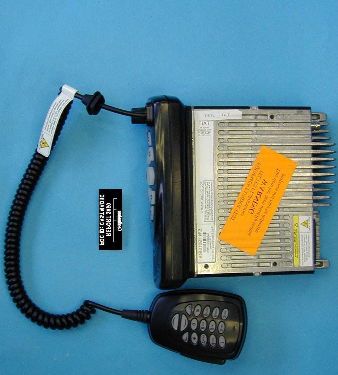 Mobile Transceiver - FCC ID CASTMAD1C - Tait International Limited