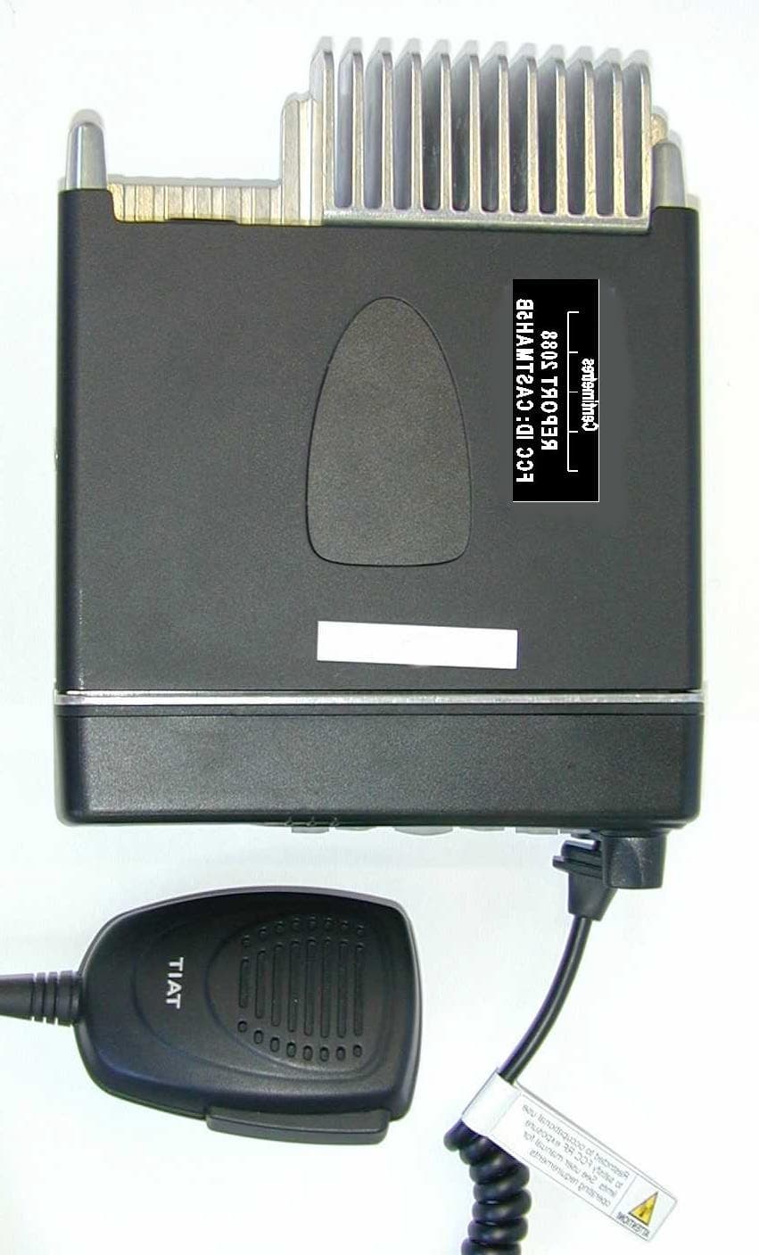Mobile Transceiver - FCC ID CASTMAH5B - Tait International Limited