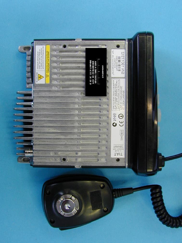 Mobile Transceiver - FCC ID CASTMAH5E - Tait International Limited