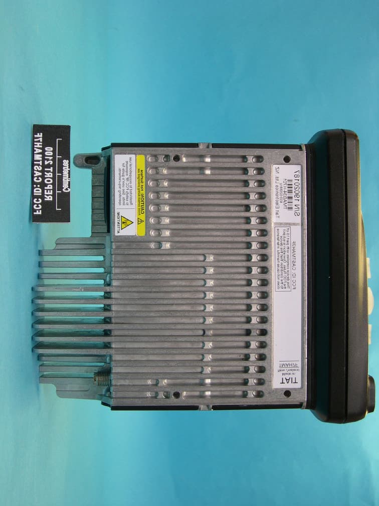 Mobile Transceiver - FCC ID CASTMAH7F - Tait International Limited