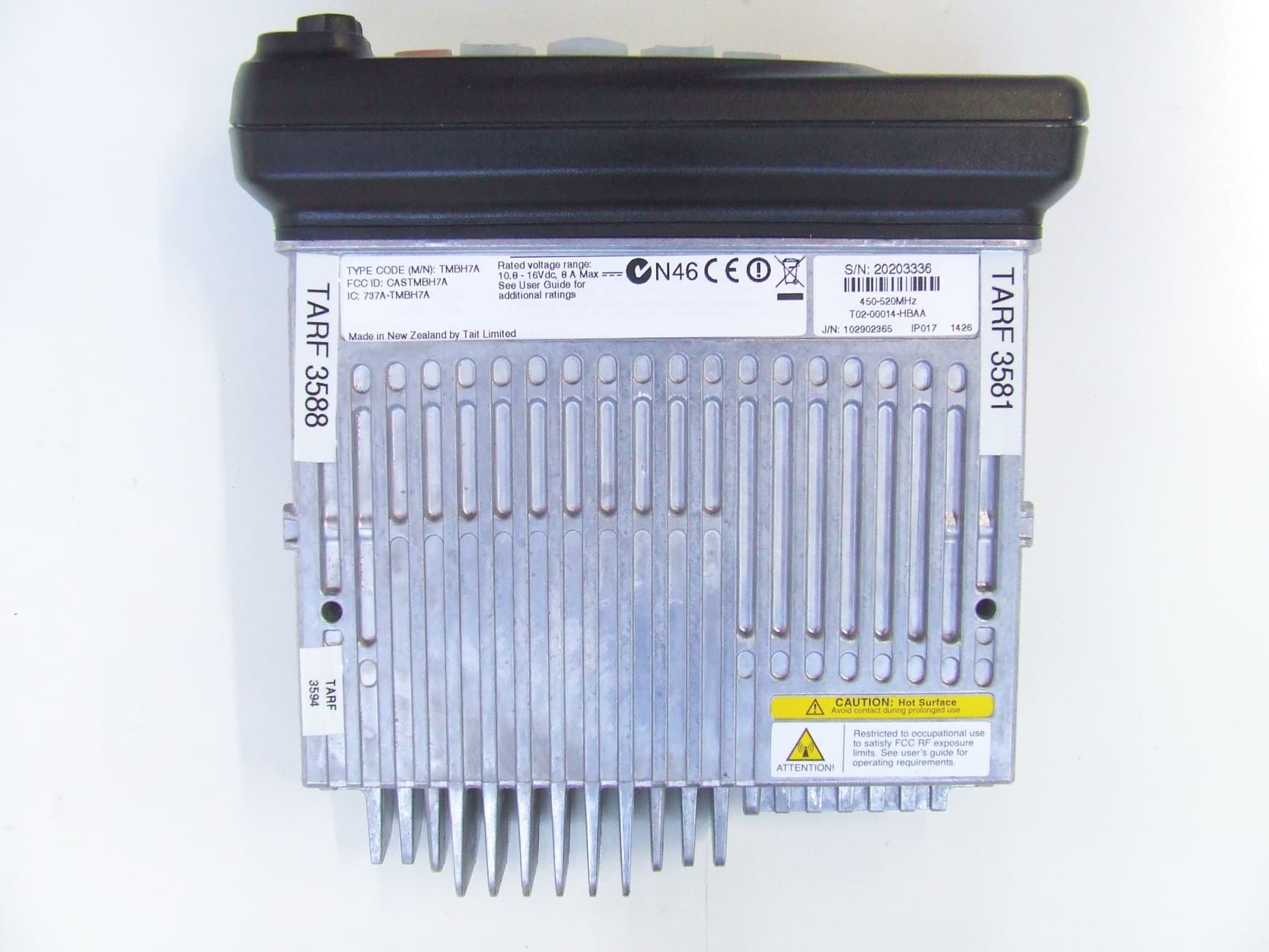 Mobile Transciever - FCC ID CASTMBH7A - Tait International Limited (2)