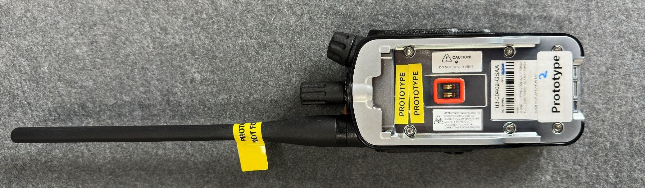 Portable Transceiver - FCC ID CASTPJHGA - Tait International Limited