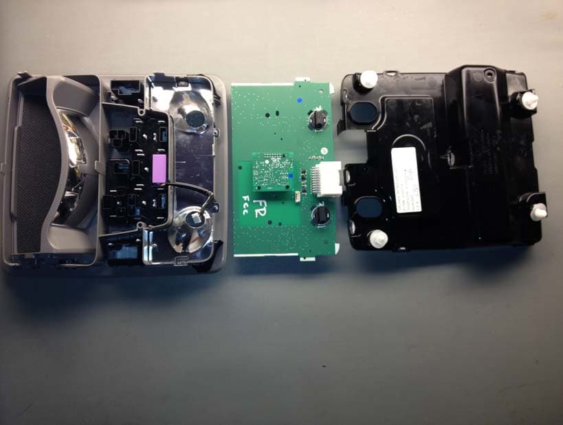 Universal Garage Door TX w/ FHSS TX - FCC ID CB2440AHL5 - Johnson Controls Interiors L.L.C.