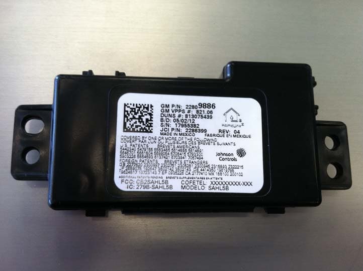 HomeLink V Transmitter - FCC ID CB2SAHL5B - Johnson Controls Interiors L.L.C. (4)